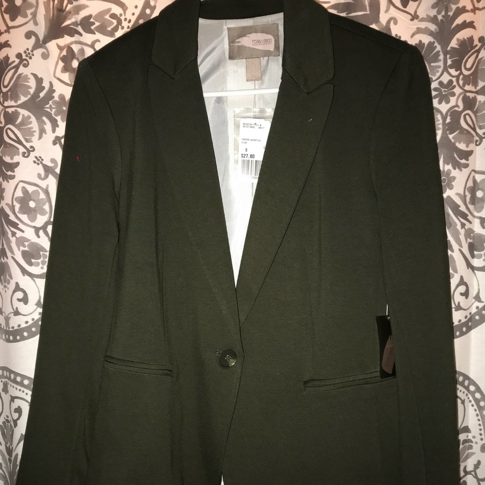 Olive Green Blazer